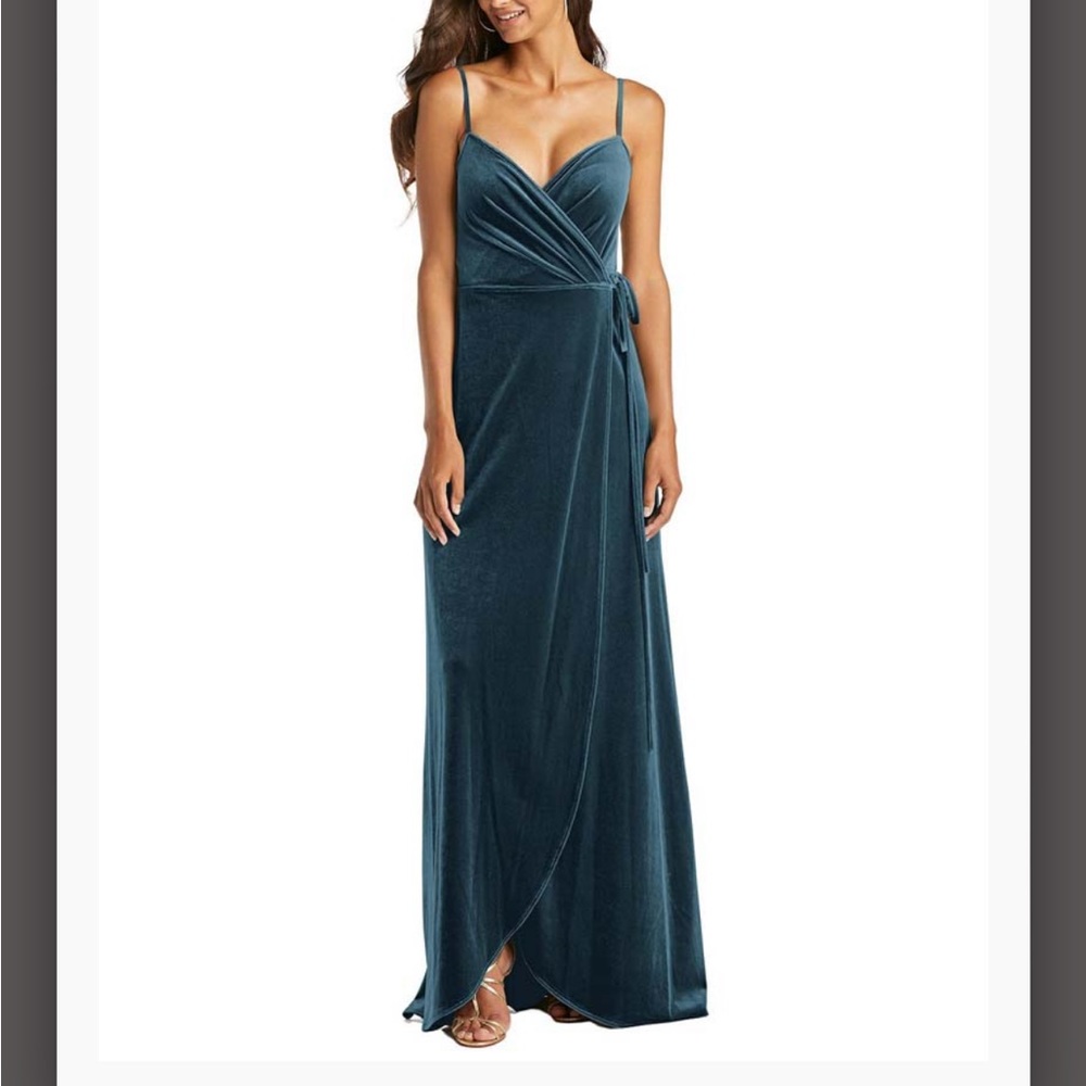 Women’s after six sz medium velvet dress